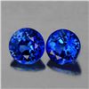 Image 1 : Natural Premium Red Violet Sapphire Pair {Flawless-VVS}
