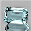 Image 1 : Natural Scissor Cut Blue Aquamarine 8.63 Cts - FL