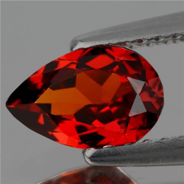 Natural Red Orange Spessartite Garnet 2.64 Cts {VVS}