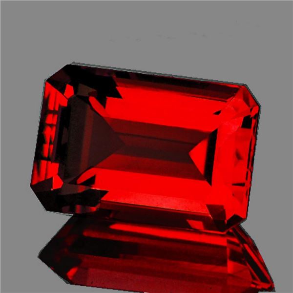 Natural Crimson Red Brazil Topaz {Flawless-VVS1}