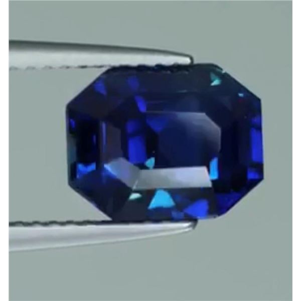 Natural Untreated Kashmir Sapphire 4.23 Cts - GRS