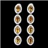 Image 1 : Natural Yellow Citrine Earrings