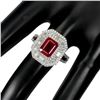Image 2 : Natural Stunning Red Ruby Ring