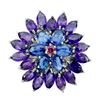 Image 1 : Natural Unheated Kyanite Amethyst Rhodolite Garnet Ring