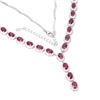 Image 3 : Natural Pigeon Blood Red Ruby Necklace