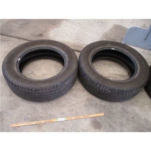 (2) Goodyear Wrangler 27560R20 Tires (Used)