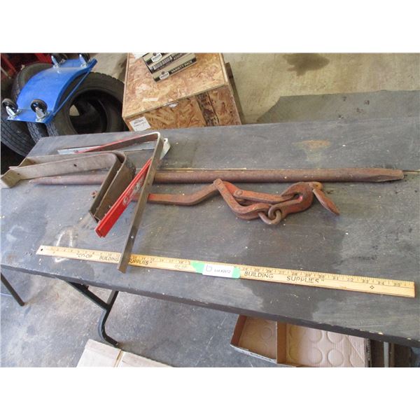 Load Binder, Bar, (5) Brackets