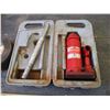 Image 2 : MasterCraft Bottle Jack with Case, Steel Brushes, Gooseneck , Bar, Grinding Disk, Grinding Wheel