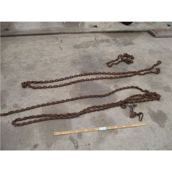 (4) Chains - Various Lengths