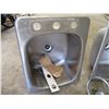 Image 2 : (2) Galvanized Sinks (16 x 20 in) (Used)