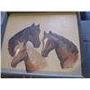 Image 2 : Horse Painting Signed by V.Bowie (25x21in)