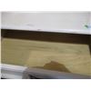 Image 4 : 5 Drawer White Dresser (25 1/2 x 17 x 44)