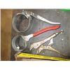 Image 3 : Plumb Line, Filter Wrenches, Tin Snips