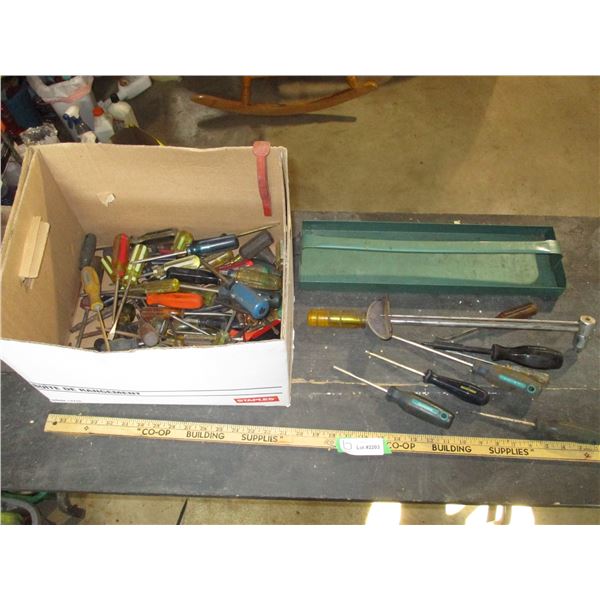 Misc. Screwdrivers, Torque Wrench and Tray