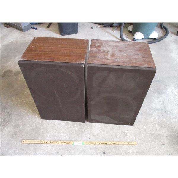 (2) Floor Model Speakers (25" Tall)