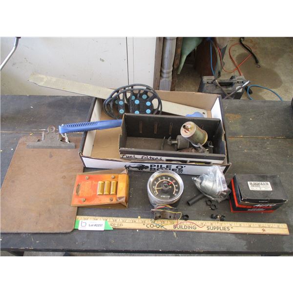 RPM Gauge, Clipboard, Misc.