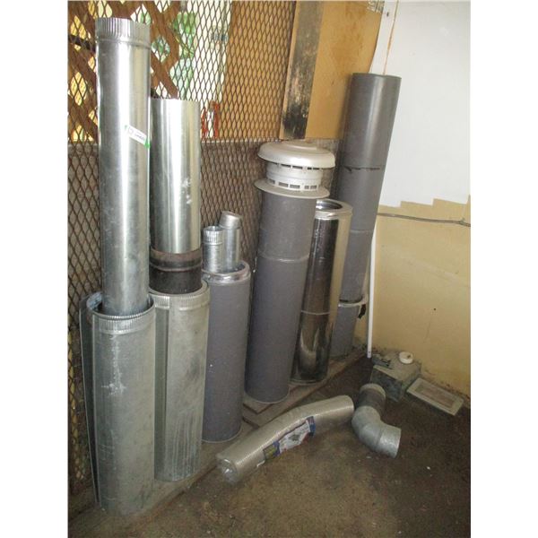 Class A Chimney with Galvanized Pipe (4-6 )