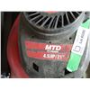 Image 4 : MTD Lawn Mower with Bag (21" 4.5 Hp)