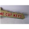 Image 5 : Two Sided Painted Tin Key Sign