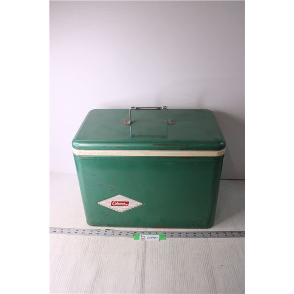 *Vintage Coleman Cooler with Lid