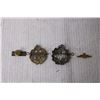 Image 4 : Royal Airforce and Royal Canadian Airforce Pins and Cap Badges