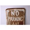 Image 3 : Metal No Parking Sign - 12" x 18"