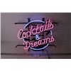 Image 1 : Cocktails and Dreams Neon Light (Working)