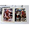 Image 2 : (8) Vintage Basketball - Football - Track - Laminated Photographs