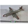 Image 1 : American Airlines Tin Airplane (damages - body twisted & missing pieces)