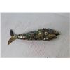 Image 5 : Black Americana Doll - Mother of Pearl Fish (missing scales)