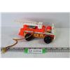 Image 1 : Vintage Fisher-Price Fire Truck