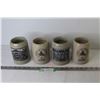 Image 1 : (4) Stone Ware Steins (2 Made in West Germany)