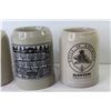 Image 2 : (4) Stone Ware Steins (2 Made in West Germany)