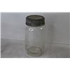 Image 3 : (2) Red Ribbon Coffee Sealer Jars - Crown Sealer Jar
