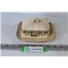 Image 1 : Vintage Ceramic Butter Dish w/Lid