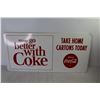 Image 5 : Coca-Cola Metal Sign (22 x 10")