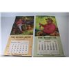 Image 6 : (2) Vintage Calendars - Pine Motors LTD -1960 - 1963