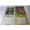 Image 6 : (2) Vintage Calendars - Pine Motors LTD -1961 - 1962