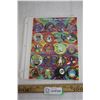 Image 1 : 1994 Pops Original Milk Cap Trading Cards Sheet Unpounched (Rare)