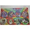 Image 2 : 1994 Pops Original Milk Cap Trading Cards Sheet Unpounched (Rare)