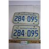 Image 1 : Pair 1972 Sask License Plate
