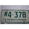 Image 2 : Pair 1974 Sask License Plate