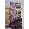 Image 3 : (28) Gulf Fuel Stickers, 8 Regular Clear, 10 Diesel, 10 Regular Purple