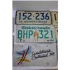 Image 3 : (8) Saskatchewan License Plates