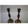 Image 3 : (4) Metal Candle Sticks