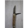 Image 2 : Folding Knife with Leather Case