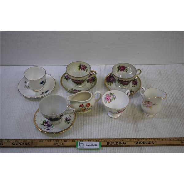 Assorted Lot of China - Royal Albert, Lancaster, Elizabethan, and Japan