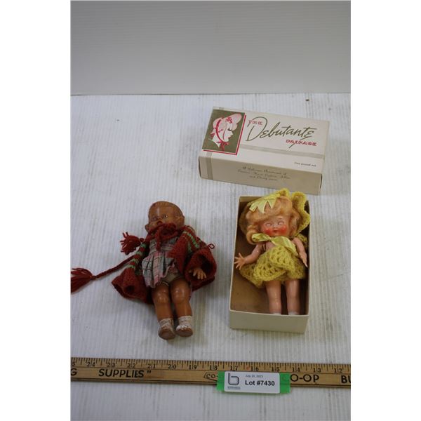 Antique Plastic Rubber Dolls