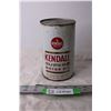 Image 1 : Kendall Motor Oil Can - One Quart (Full)