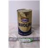 Image 1 : Texaco Havoline Motor Oil Can - 1 Quart (Full)